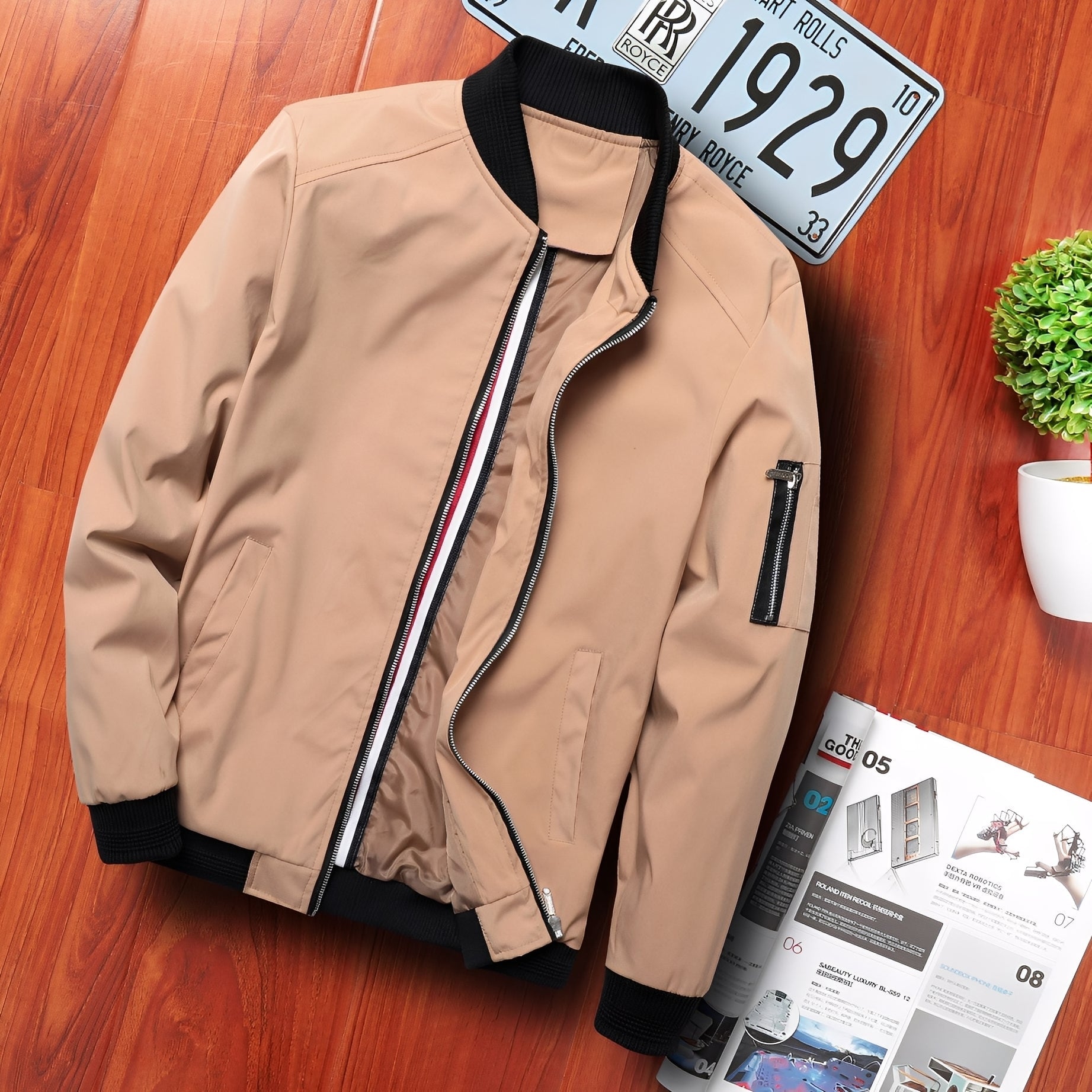 Leonard - Schicke Herren-Bomberjacke