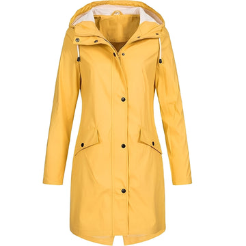 Mirabel - Langer windfester Mantel für Damen