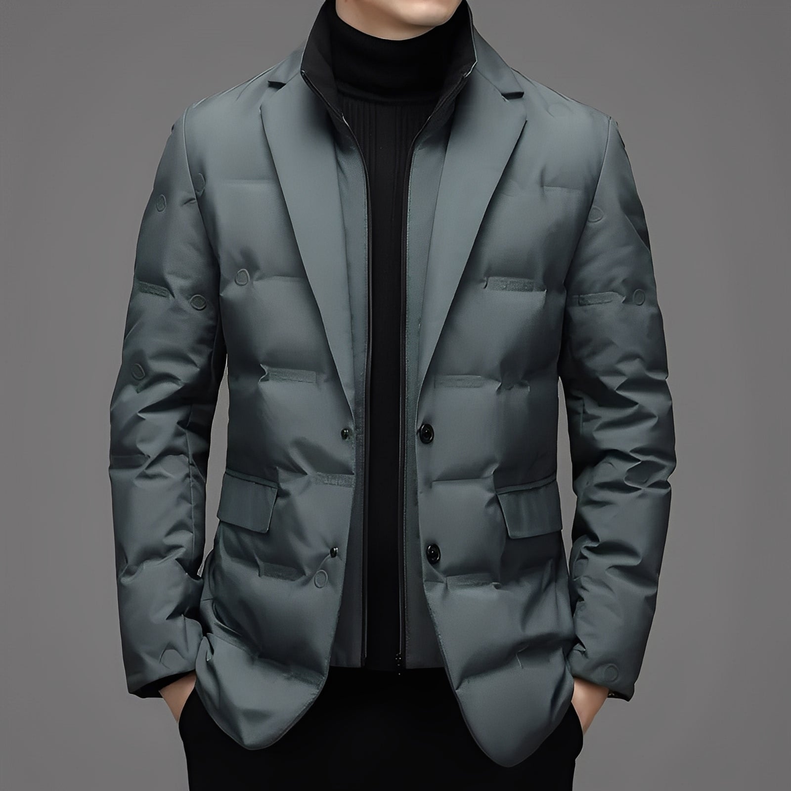 Matthew - Herren-Daunenparka im modernen Look