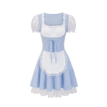 Miriam - Traditionelles kariertes Damen-Oktoberfestkleid