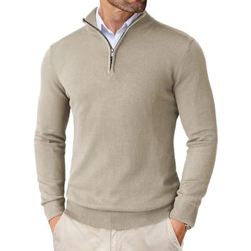 Bowen - Moderner Herrenpullover mit Reißverschluss