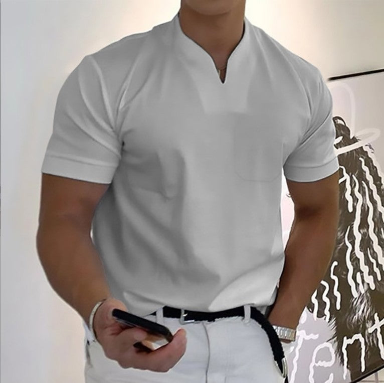 Jason - Herren-Fitness-T-Shirt für Business, kurze Ärmel