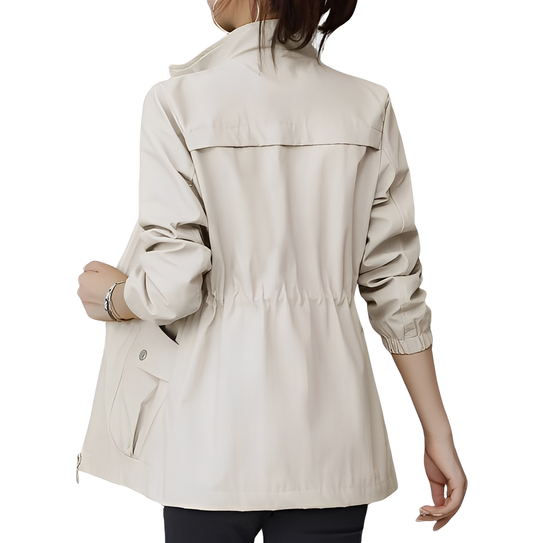 Gwenda - Schicke Jacke mit anpassbarer Taille für Damen