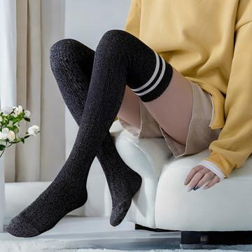 Zella - Stilvolle Overknee-Socken für Damen