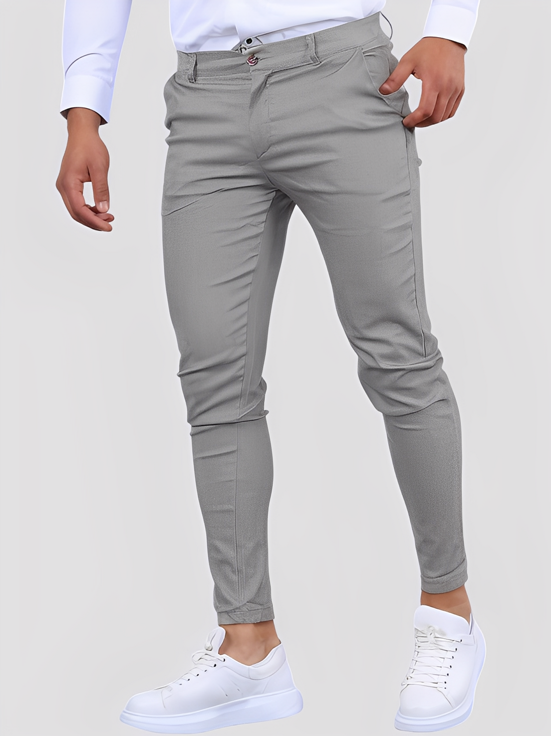 Shelton - Bequeme Stretch-Hose mit schmalem Schnitt für Herren