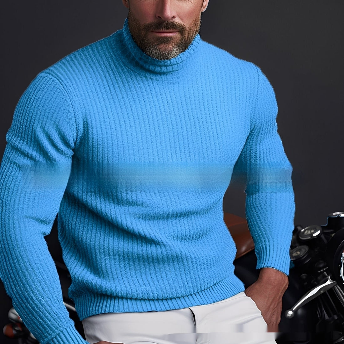 Jaron - Komfortabler Rollkragenpullover für Herren