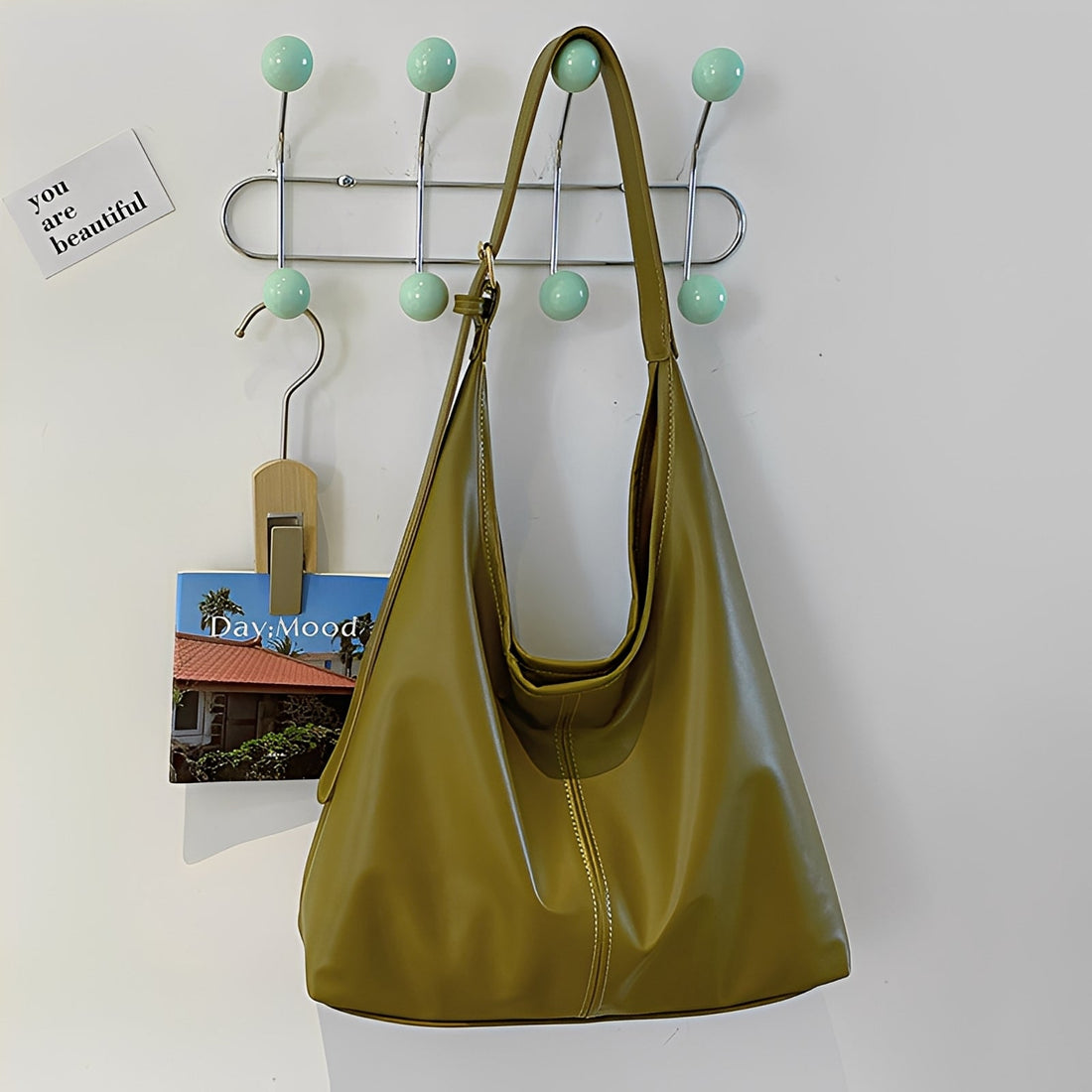 Kathleen - Legere Lederhandtasche für Damen