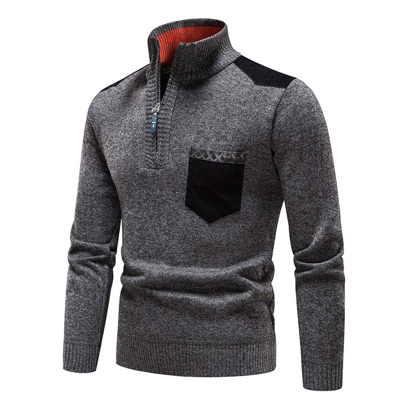 Kevin - Moderner Herren-Pullover aus flauschiger Wolle