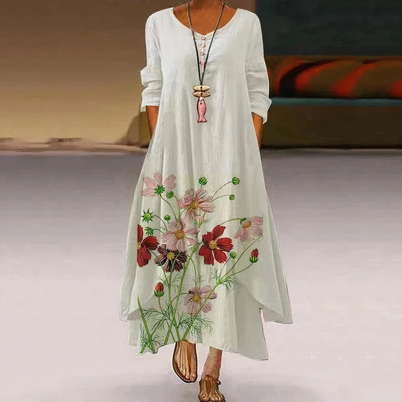 Blume – Stilvolles Kleid