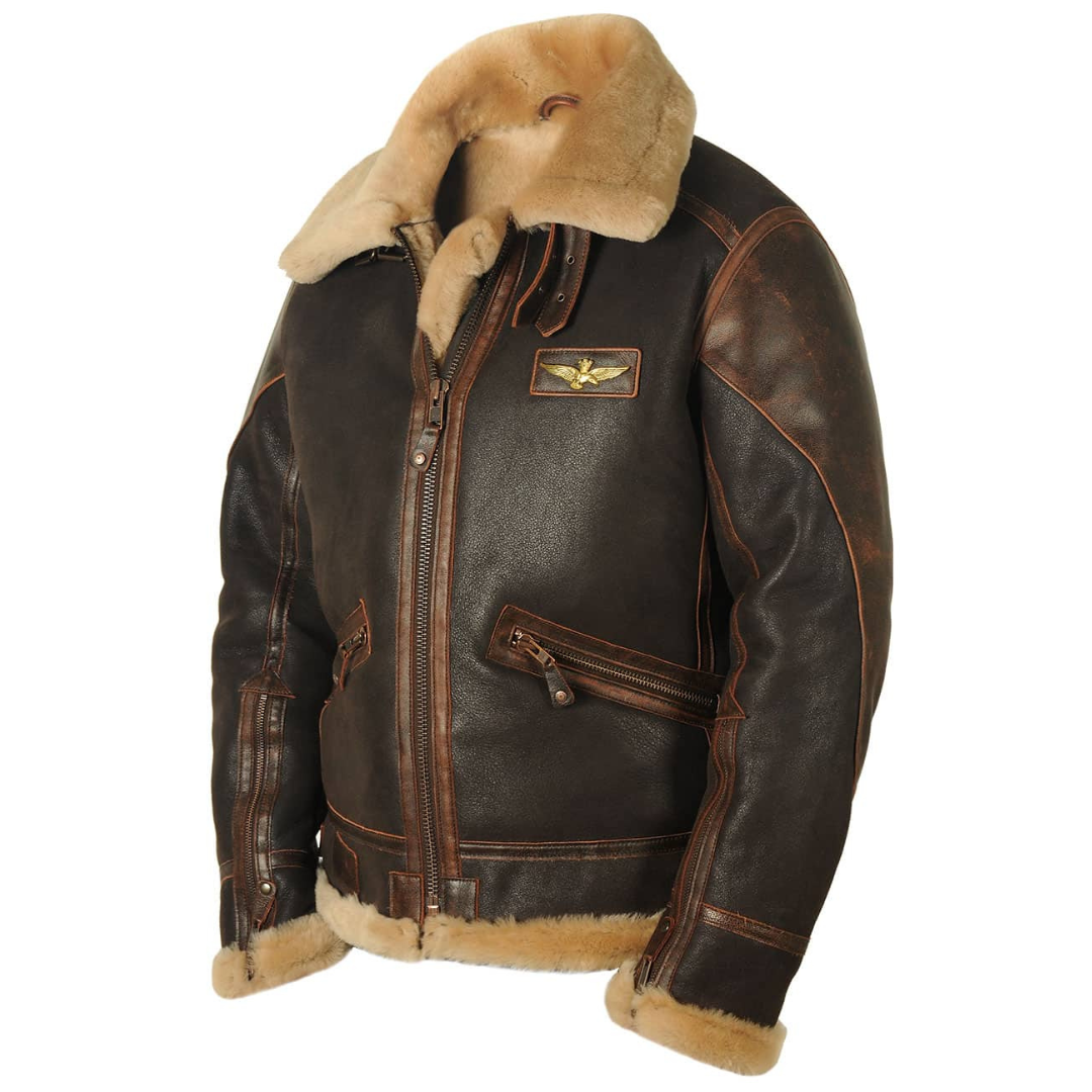William - Retro-Herrenjacke, dick und warm