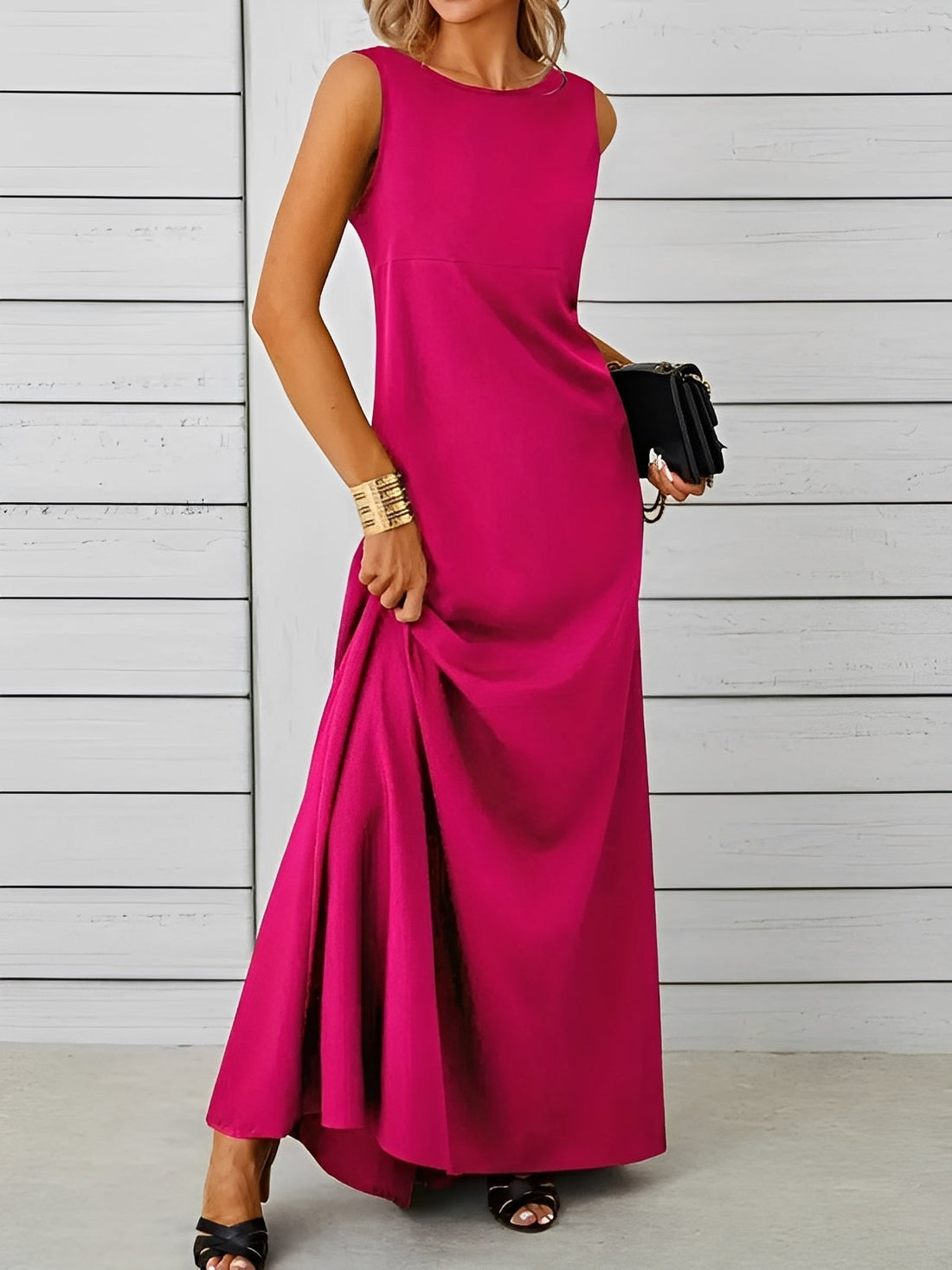 Saranna - Schickes langes Kleid für Frauen
