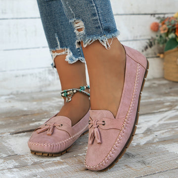 Emilee - Retro-Flach-Loafer für Frauen