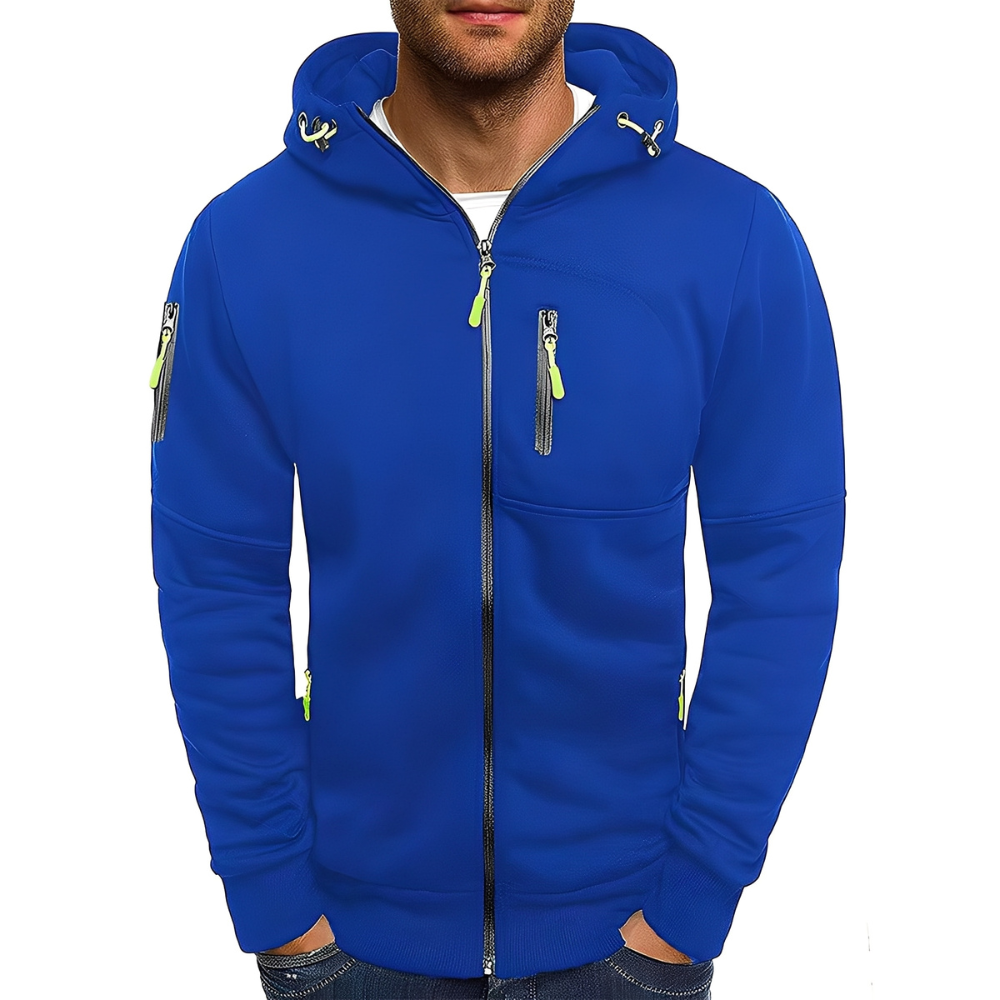 Miller - Bequeme Zip-Jacke mit Kapuze für Herren
