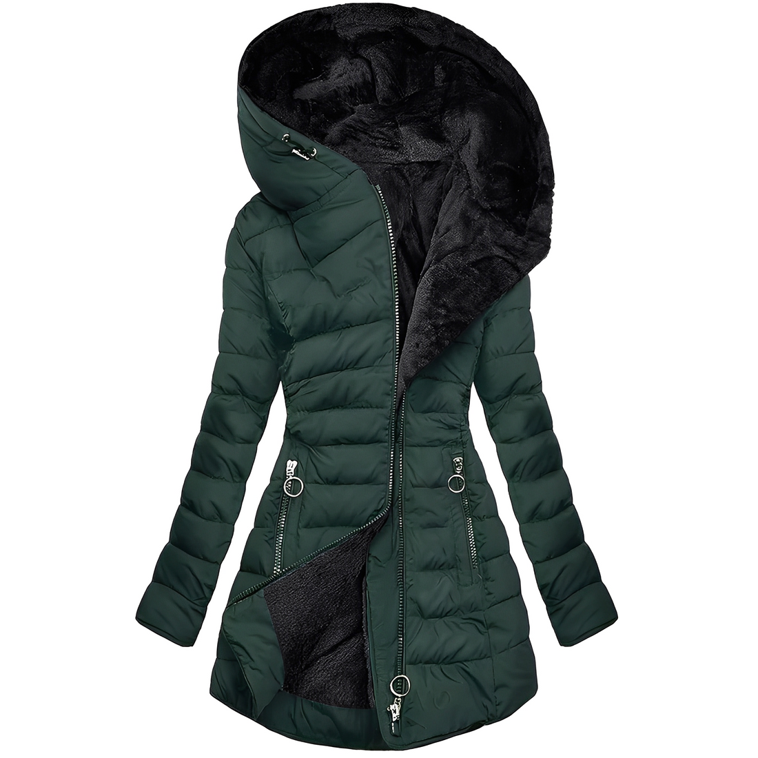 Kassandra - Modische, gemütliche Damen-Samtjacke