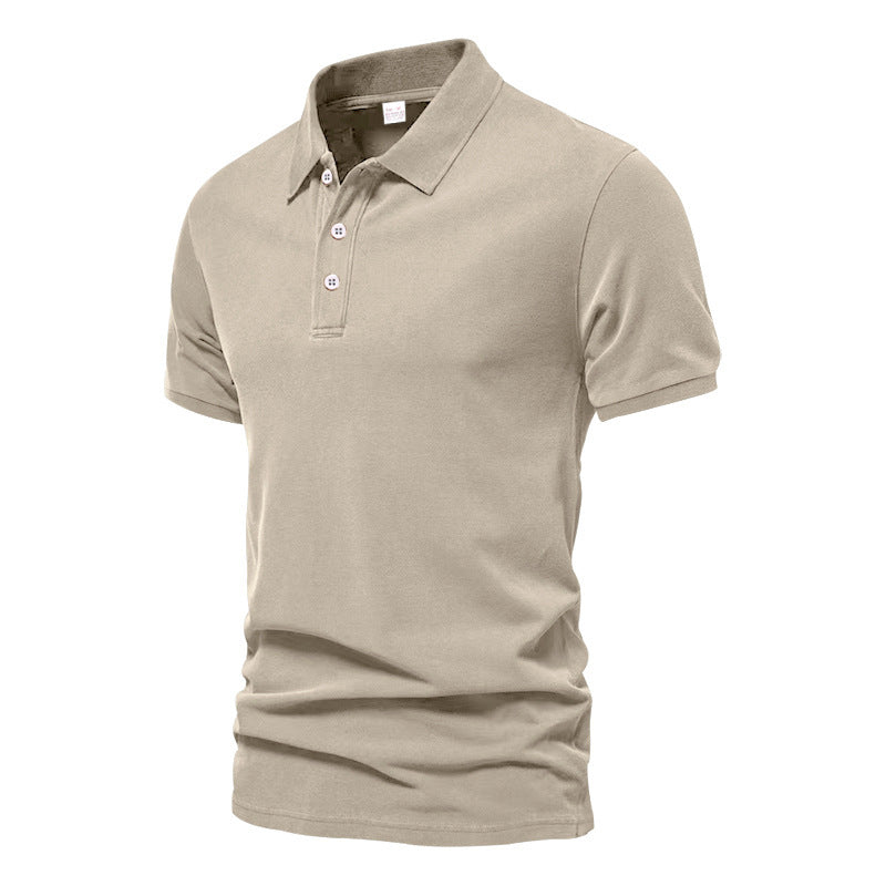 Evans - Bequemes Kurzarm-Poloshirt für Männer