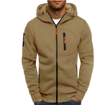 Miller - Bequeme Zip-Jacke mit Kapuze für Herren