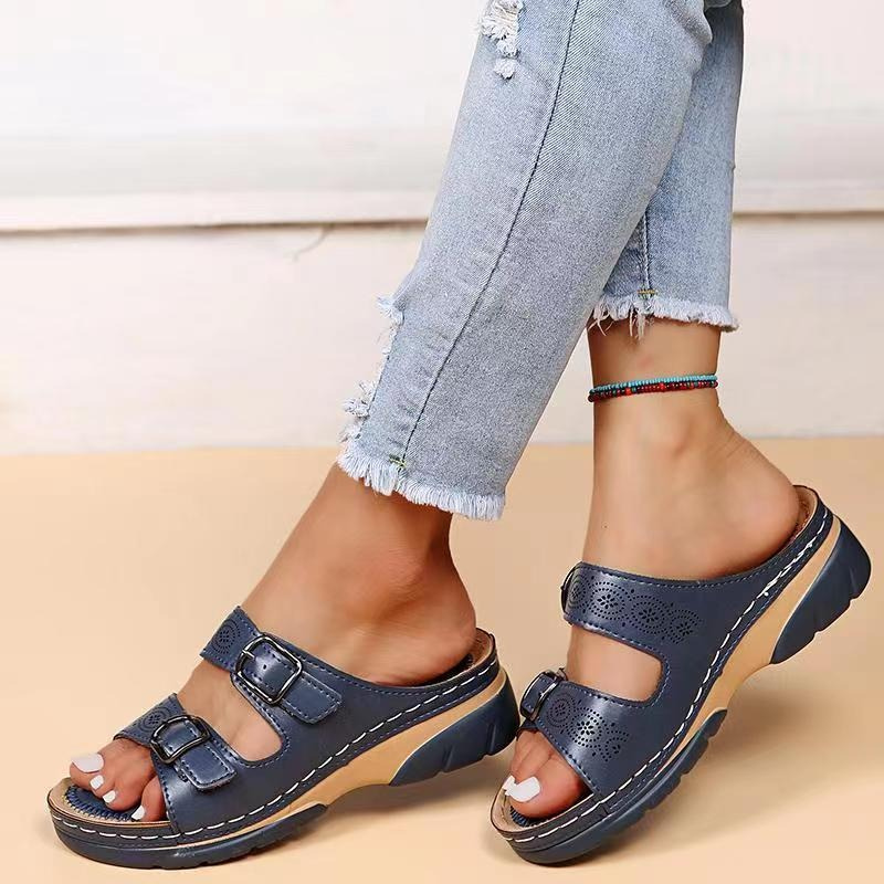 Malaya - Orthopädische Sandalen Damen, Leder & Komfort