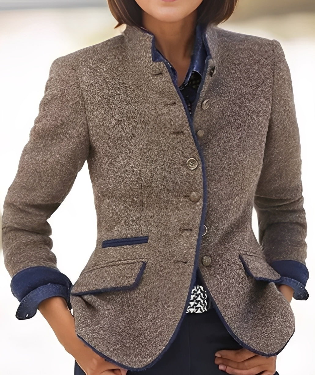 Kaelyn - Moderne Damenjacke mit Taschen für den Alltag