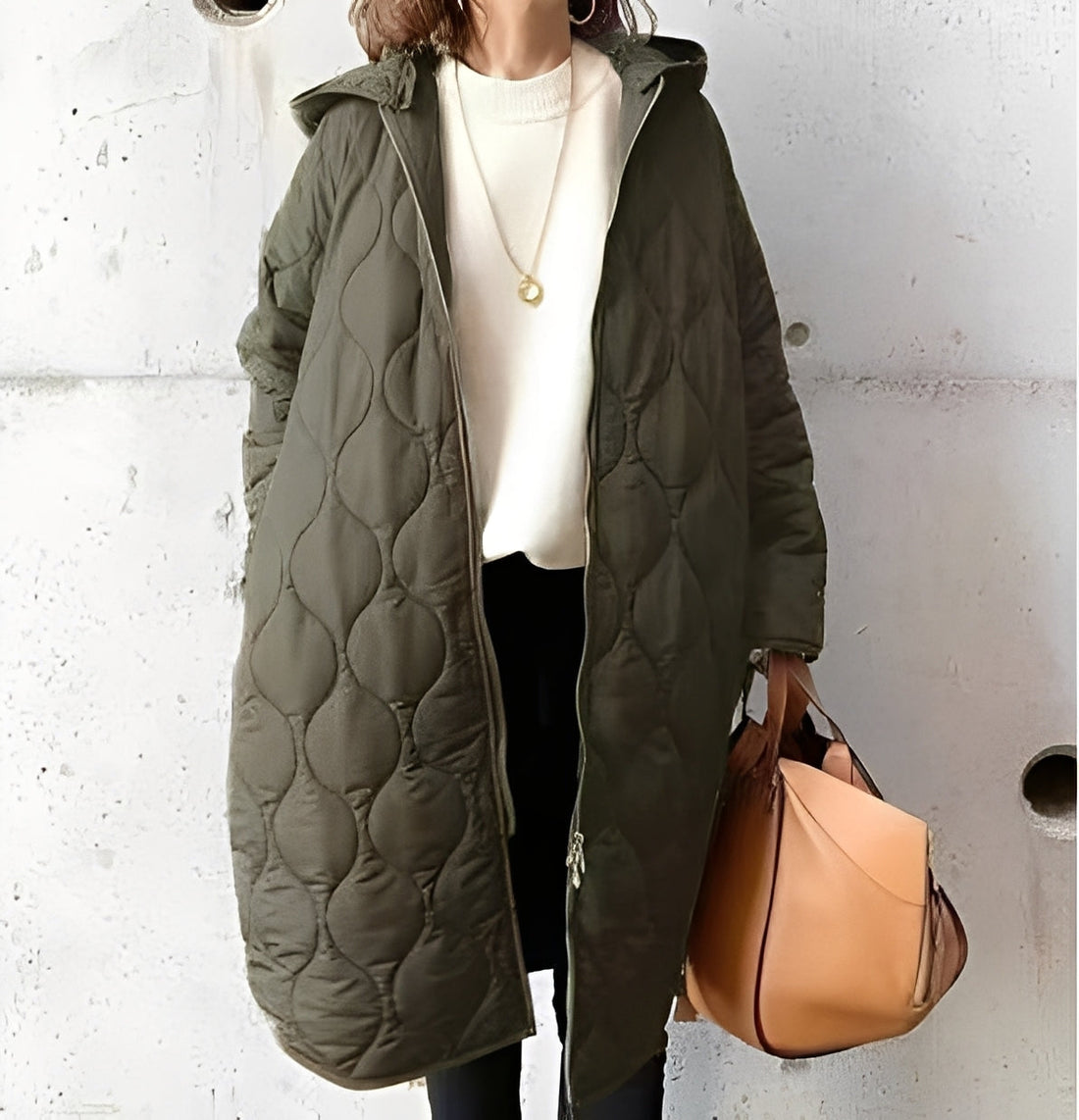 Krystine - Bequemer Kapuzenparka für Damen