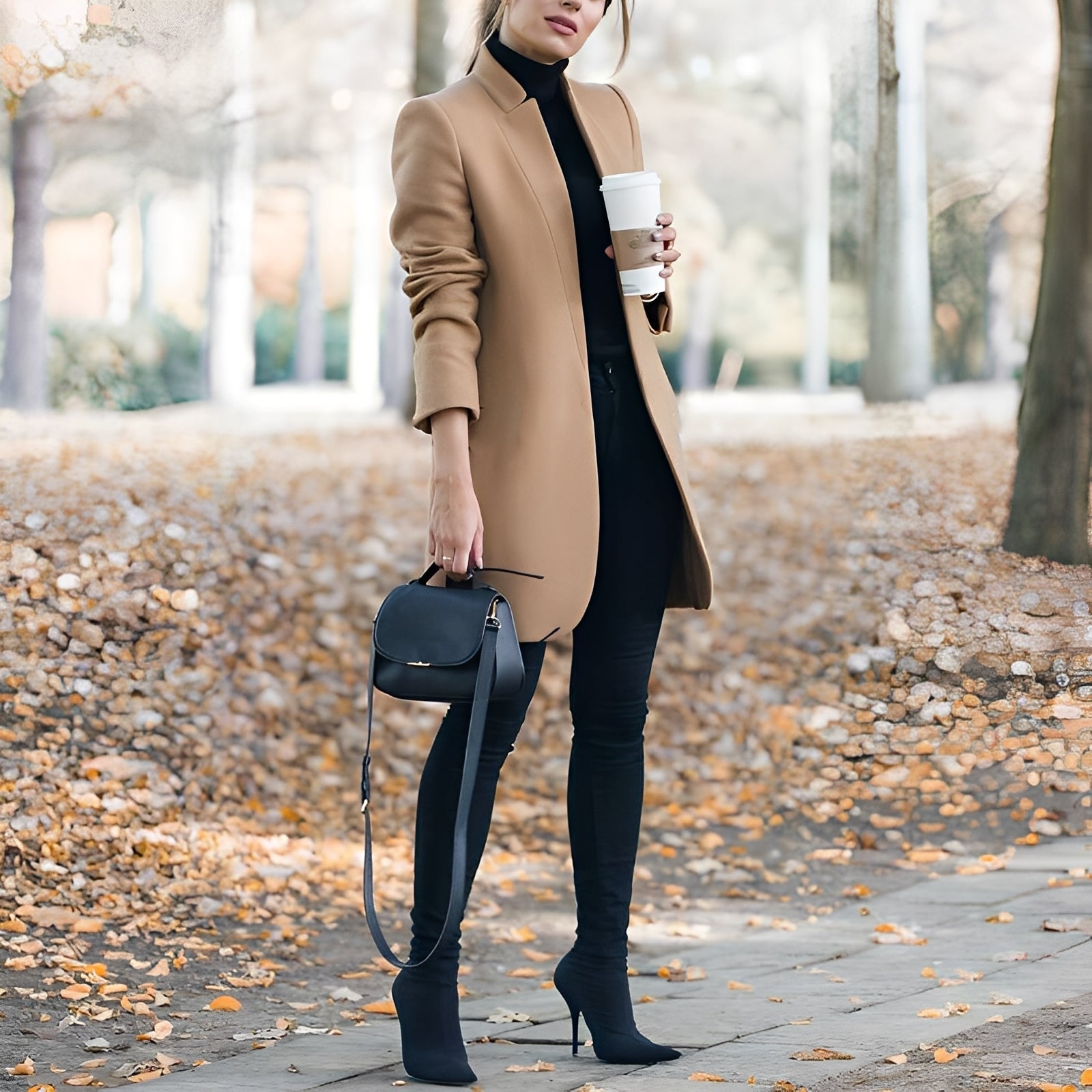 Jazmin - Bequemer, bunter Wollblazer für Damen