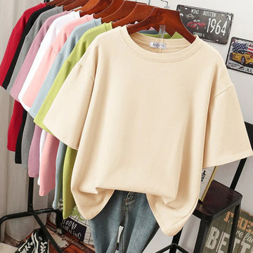 Arabella - Bequemes, weites Damen Baumwoll-T-Shirt