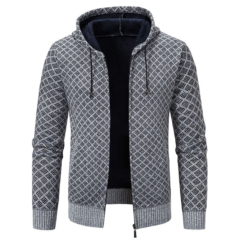 Winton - Schicke, schlanke Herrenjacke mit Kapuze