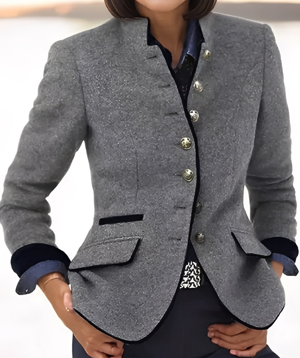 Kaelyn - Moderne Damenjacke mit Taschen für den Alltag