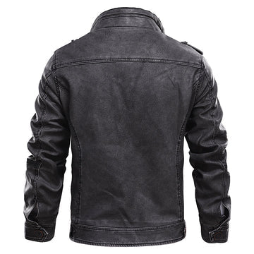 Franky - Klassische Herren Lederjacke