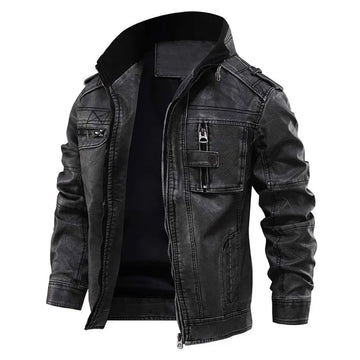 Pekka - Elegante Lederjacke Herren Herbst