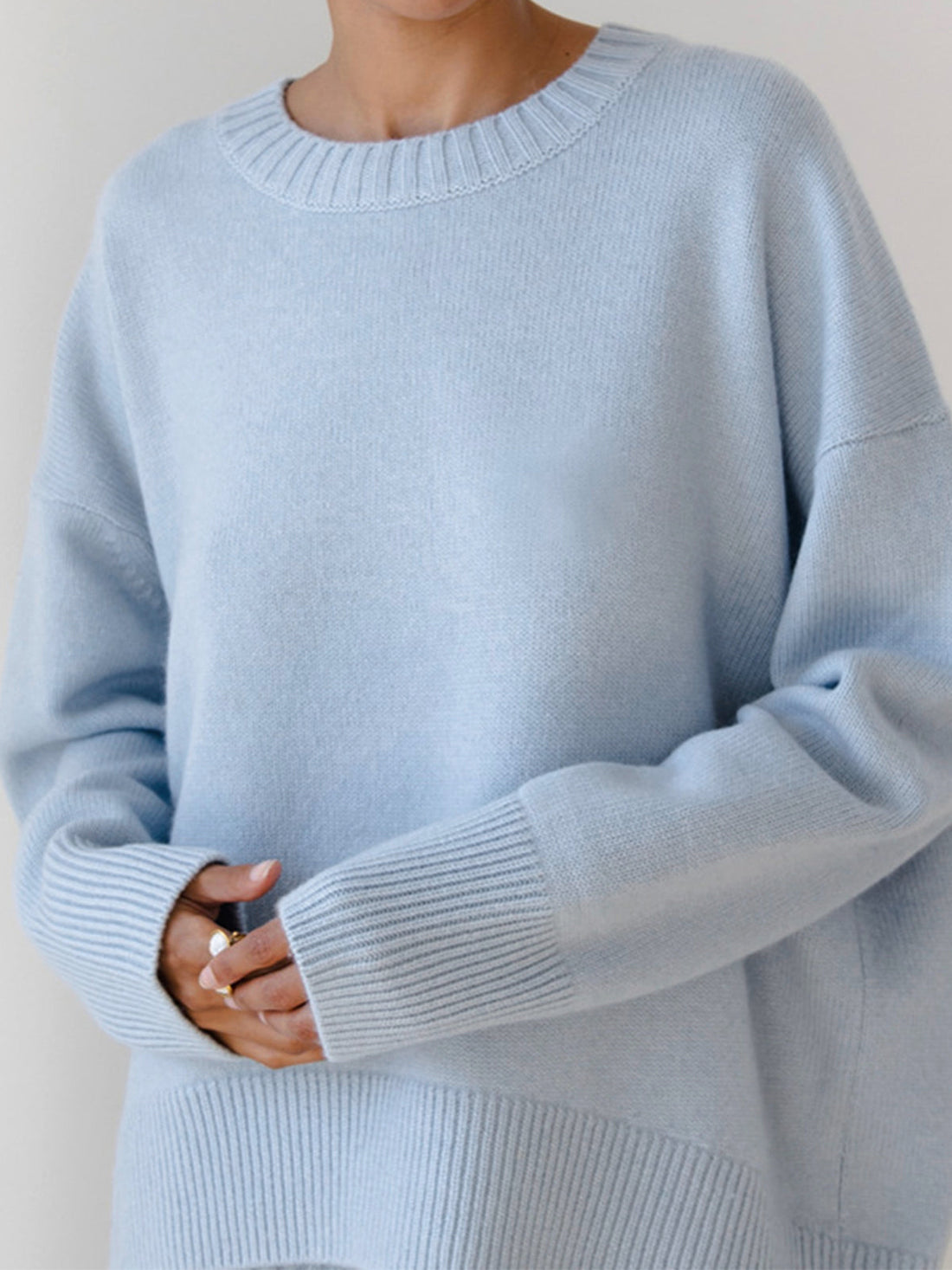Amara – Übergroßer Pullover „Zuckerwatte“