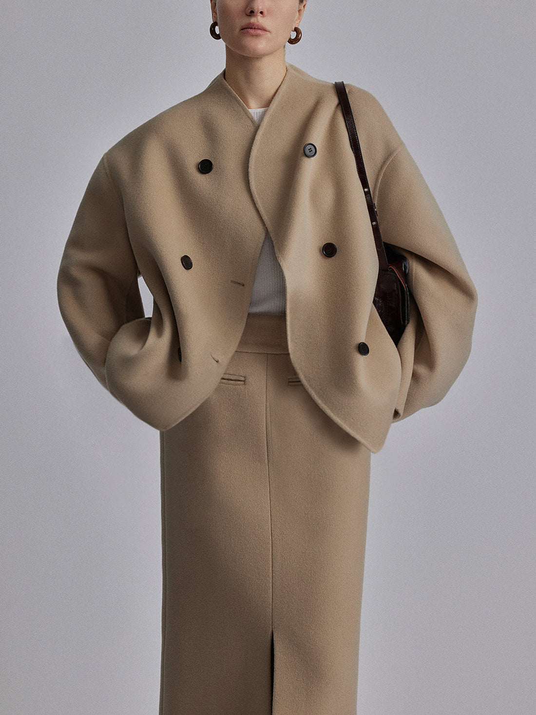 Joris – Übergroße Button-Down Jacke