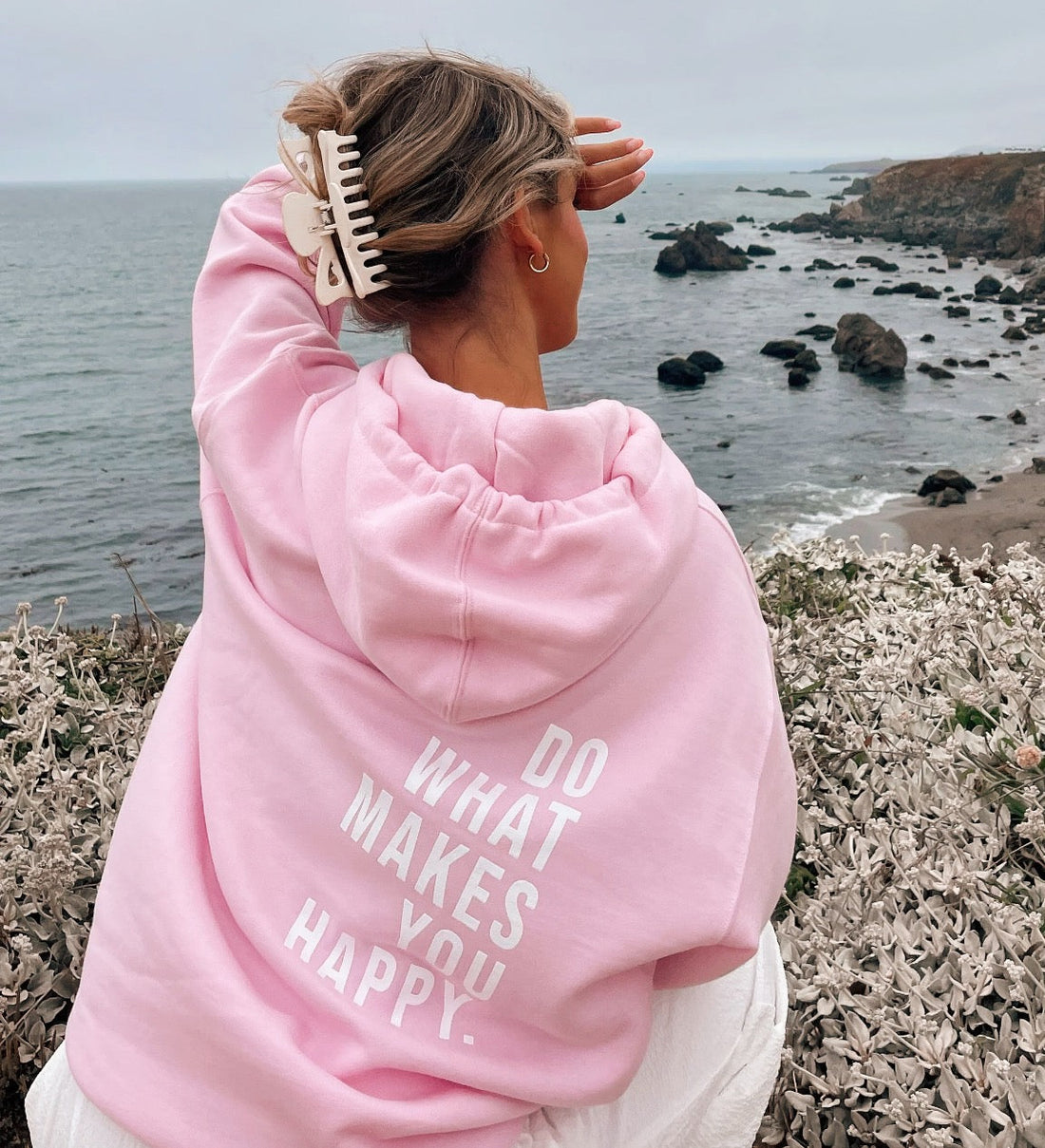 Jasmin – Trendiger Kapuzenpullover mit Aufdruck