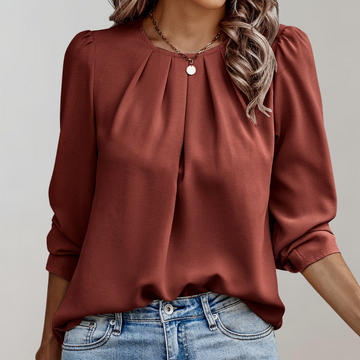 Kiffa- Schicke Puffärmel Modebluse