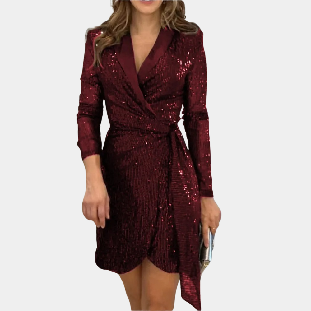 Nessa - Blazerkleid mit Taillengürtel für Damen
