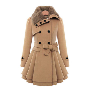 Sophie - Warme lange Winterjacke für Damen