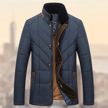 Kaz - Warme Winterjacke Herren Klassisch
