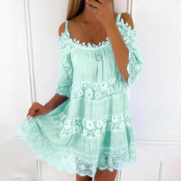 Olympia - Kleid mit langen Ärmeln