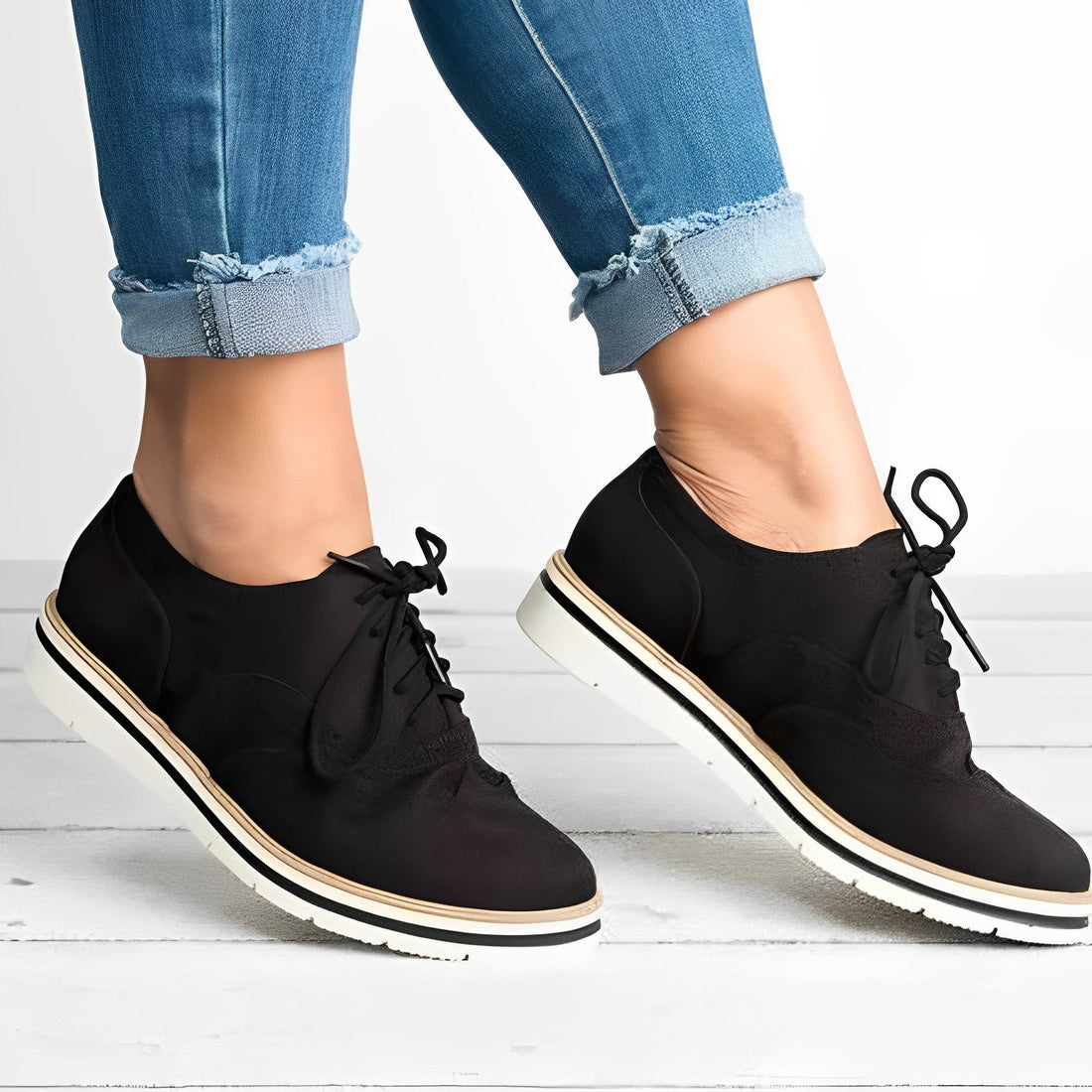 Sloane - Oxford-Schuhe mit Ausschnittdetails