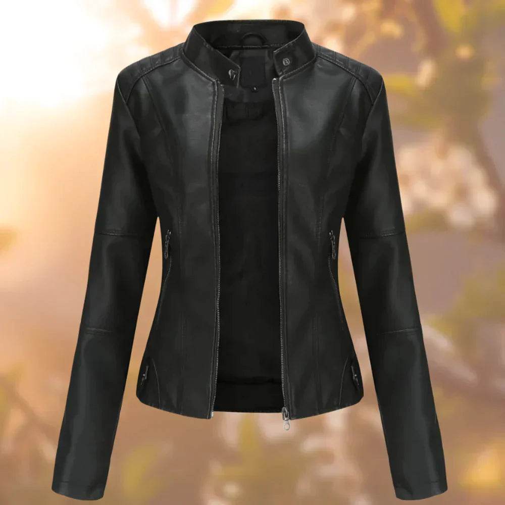 Hallec – Lederjacke Damen