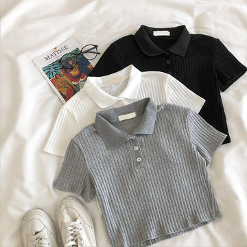 Hellary - Crop Top Ein cooles und sommerliches bauchfreies Oberteil