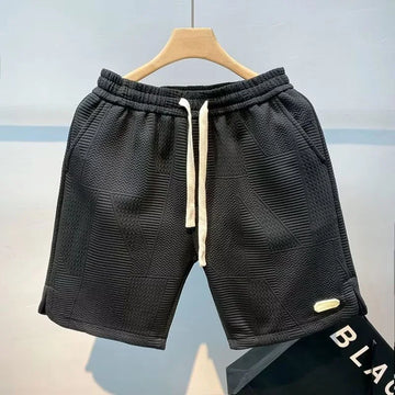 Carl – Shorts Herren Fischgrätenmuster