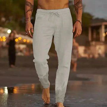 Majd - Leichte Leinenhosen für Herren
