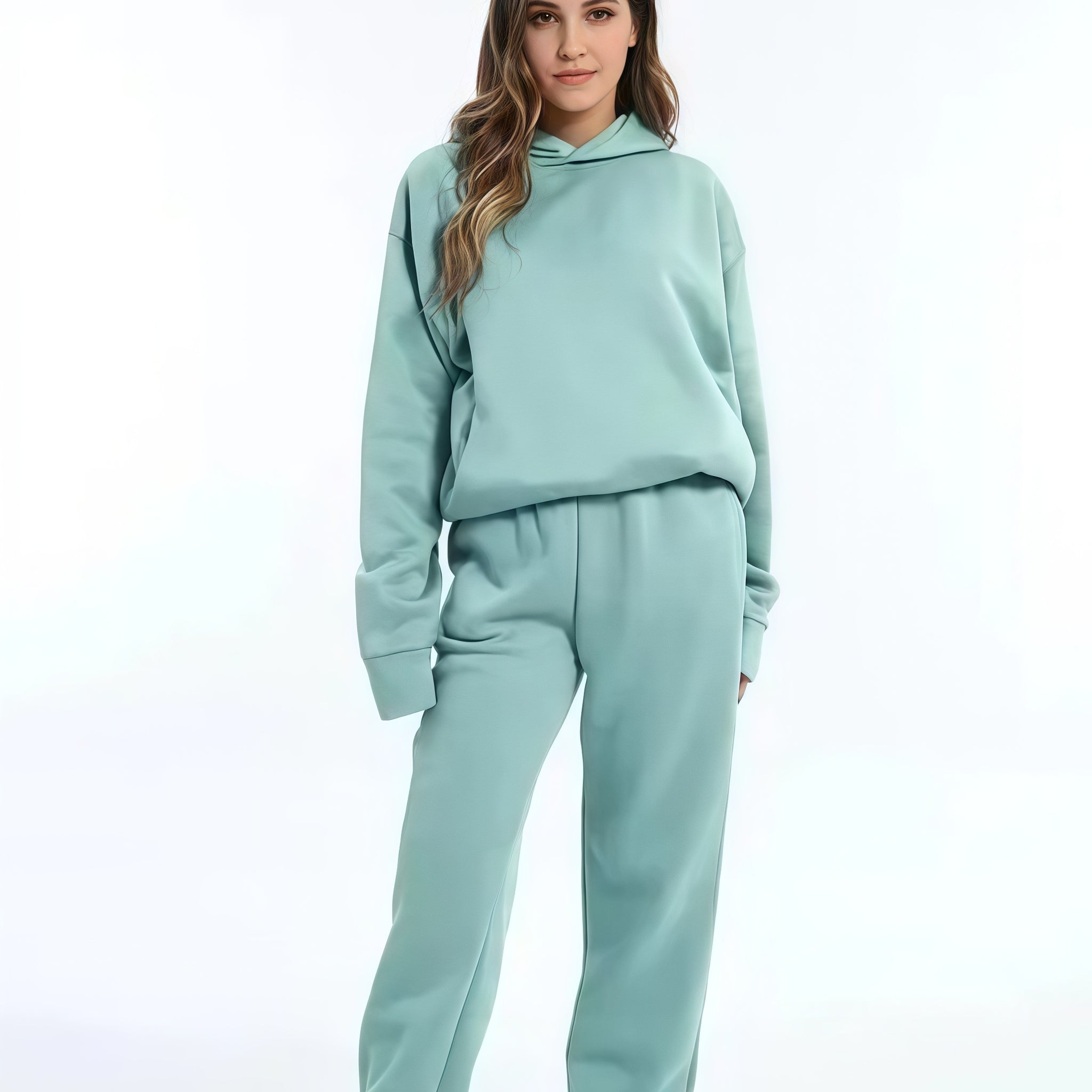 Asha - Gemütliches Set aus Kapuzenpullover und Jogginghose