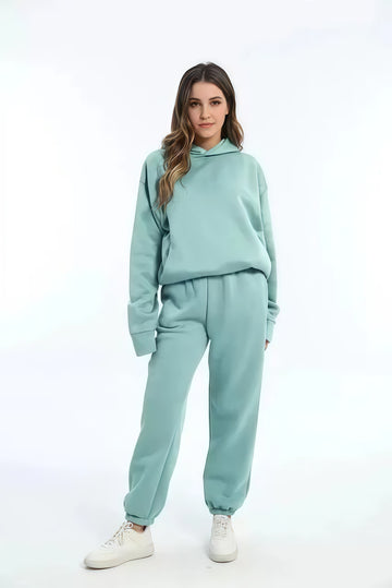 Asha - Gemütliches Set aus Kapuzenpullover und Jogginghose