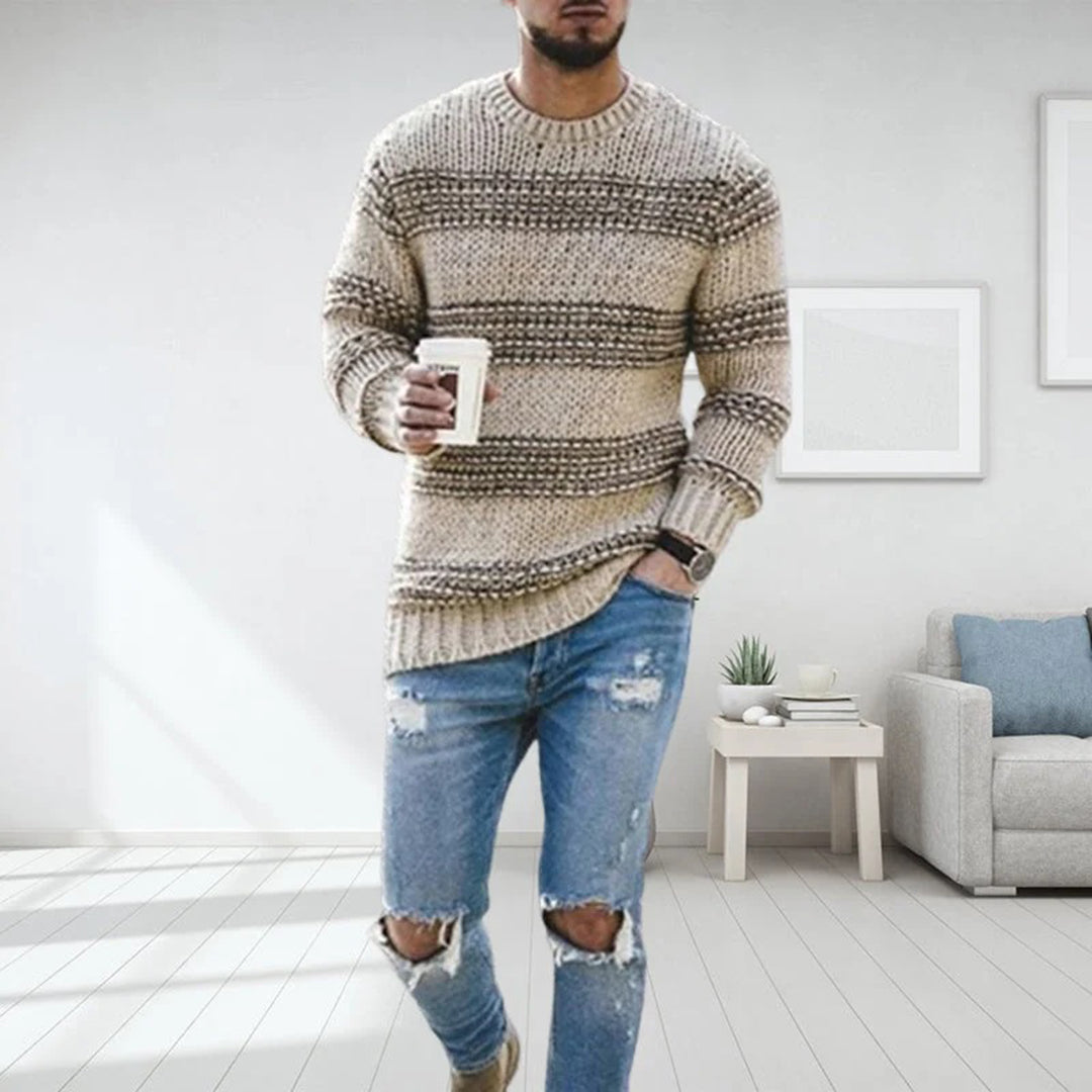 David - Norwegischer Herbstpullover für Männer