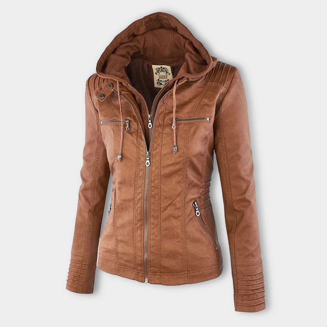 Reyna - Robuste Lederjacke für Damen