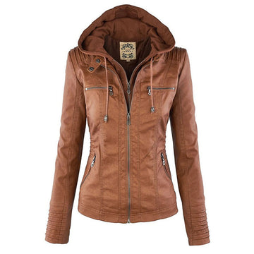 Reyna - Robuste Lederjacke für Damen