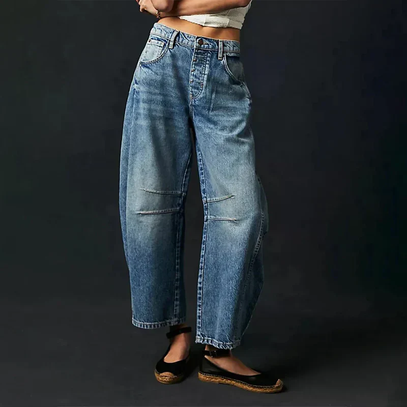 Edwina - Komfortjeans mit weiten Beinen