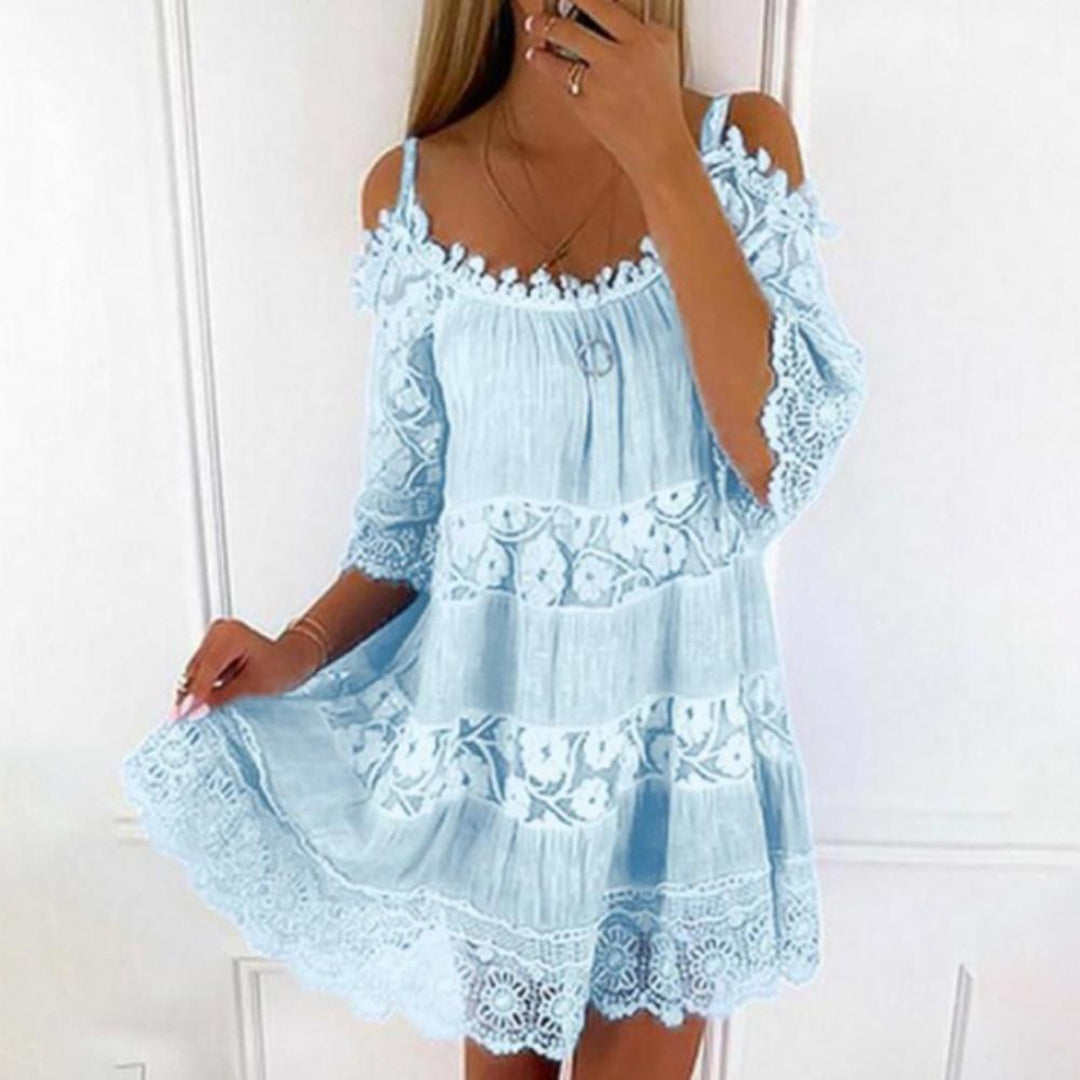 Olympia - Kleid mit langen Ärmeln