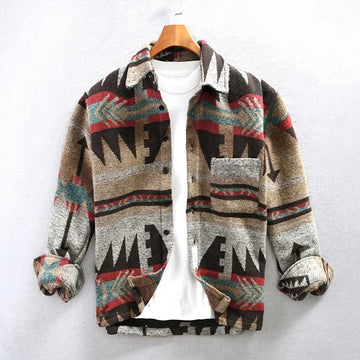 Leon – Azteken Jacke im Hemdstil